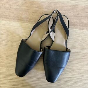 Black Naturalizer slingback Flats